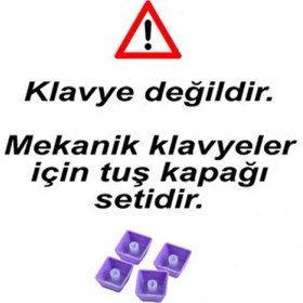 Resim SPELT 108 Tuş Universal Mekanik Klavye Tuş Takımı Kapağı Keycap Siyah Us Layout Ingilizce Dizilim 