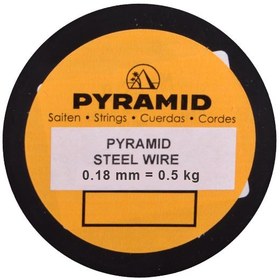 Resim Pyramid 018 Bağlama Teli Makara | Alman Çeliği Paslanmaz Parlak Ton 