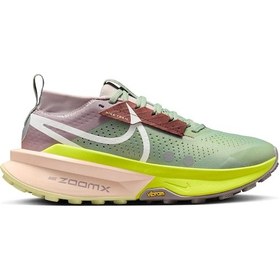 Resim Nike Zoom X Zegama Trail 2 Vibram Kaymaz Taban Fd5191-300 Unisex Spor Ayakkabı Yeşil 