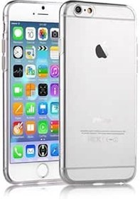 Resim Cekuonline iPhone 6 6S ile Uyumlu Kılıf Kapak 0.2 mm Şeffaf Silikon + Temperli Kırılmaz Cam Ekran Koruyucu 