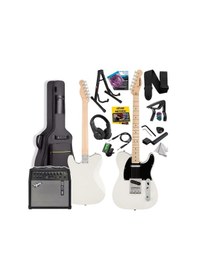 Resim Midex Tlx-50cr-50amp Tele Kasa Maple Klavye 2 Single-coil 50w Amfili Elektro Gitar 