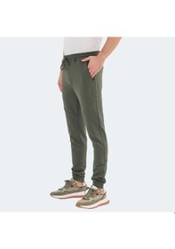 Resim Slazenger VENOM Erkek Fermuar Cepli Dar Paça Haki Eşofman Altı 