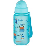 Resim Uzspace Tritan Pipetli Suluk 400 ml Turkuaz 