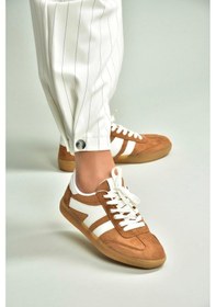 Resim Fox Shoes U652861402 Taba Süet Kadın Spor Ayakkabı Sneakers Taba-süet 