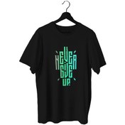 Resim Bluu Ngup-W Sporcu T-Shirt Bisiklet Yaka (532939544) Siyah 