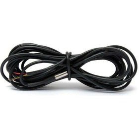 Resim Ds18B20 3 Metre Kablolu Su Geçirmez Dijital Sıcaklık Sensörü 