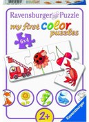 Resim Ravensburger 6x4 Parça Puzzle Bütün İlk Renklerim 030071 