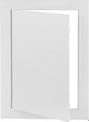 Resim Hombey Beyaz Plastik Duvar Bakım Kapısı 20x30 Cm - Gypsum Tahta İçin, Çıkarılabilir Menteşeli, Güçlendirilmiş Tesisat Bakıma Uygun 