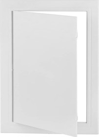 Resim Hombey Beyaz Plastik Duvar Bakım Kapısı 20x30 Cm - Gypsum Tahta İçin, Çıkarılabilir Menteşeli, Güçlendirilmiş Tesisat Bakıma Uygun 