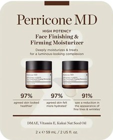 Resim Perricone Md High Potency Nemlendirici Ve Sıkılaştırıcı Yüz Kremi 2x59ml 