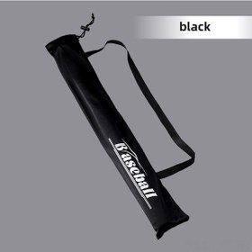 Resim Youtek Spor Topu Sopası Çantası, Kalın Kadife Malzeme, El Ve Sırt Taşıma Fonksiyonu, 68 Cm, Siyah Renk, Spor Ekipmanı Koruyucu Çanta Siyah 