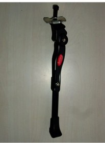 Resim Bisiklet Park Ayak Ayarlı Alüminyum 24-26-27.5-28-29 Uyumlu Siyah-Kırmızı Siyah - Kırmızı 