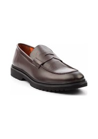 Resim Bambi Kahve Leather Erkek Loafer Ayakkabı E01902900041 Kahve 