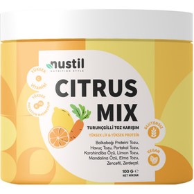 Resim NUSTİL Citrus Mix Turunçgilli Toz Karışım 100g 