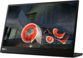 Resim Lenovo Thinkvision M15 15.6" 60Hz 6Ms Type-C Fhd Ips Led Monitör 62Cauat1Wl 
