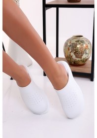 Resim Hipokrat Hp600 Ortopedik Sabo Terlik Doktor Hemşire Hastane Aşçı İş Terliği Beyaz 