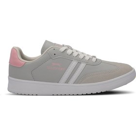 Resim Slazenger POUND I Kadın Gri / Pembe Günlük Spor Ayakkabısı 