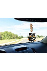 Resim Laputa Tükkan Have a Good Day Yazılı Dikiz Aynası Pleksi Araba Süsü 
