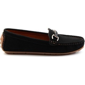 Resim Siyah Kadın Loafer Ayakkabı K01309100502 Siyah 