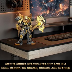 Resim Mech Robot Kitleri, Hareketli Eklemli, Silahlı Hero Mecha Model ve Koleksiyon Seti 