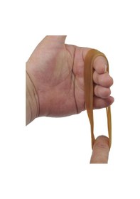 Resim Ekoset 150X5Mm Geniş Kauçuk Paket Ambalaj Kasa Lastiği 100 Adet 