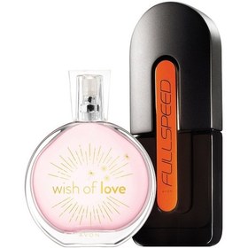 Resim Avon Full Speed Erkek Parfüm + Wish Of Love Kadın Parfüm Seti 