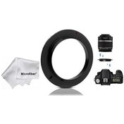 Resim Nikon 55Mm Lensler için Macro Makro Ters Adaptör Metal 