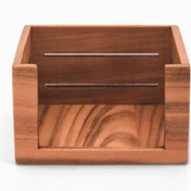 Resim WOODSAKA 3Line Küp Not Kağıdı Kutusu - Kiraz Ağacından 