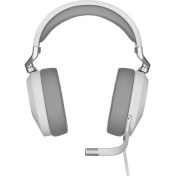 Resim Corsaır HS65 7.1 Surround Beyaz Kablolu Gaming Kulaklık 