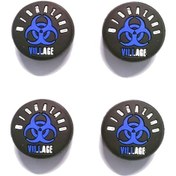 Resim Resident Evil Village Ps3-ps4-ps5-xbox One-x-s-series X Series S Analog Koruyucu Silikon Pad 