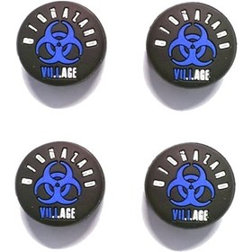 Resim Resident Evil Village Ps3-ps4-ps5-xbox One-x-s-series X Series S Analog Koruyucu Silikon Pad 