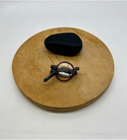 Resim UBK Eyewear Yuvarlak Katllanabilir Kemik Çerçeve, Özel Kutulu, Sadece Çerçeve 