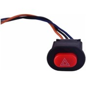 Resim Mondial 150 Mash Dörtlü Flaşör Düğmesi 