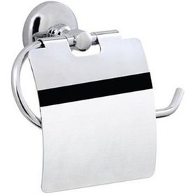 Resim Tuvalet Kağıdı Kapaklı Krom 