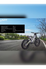 Resim MUKUTA Knight Elektrikli Bisiklet Gri 