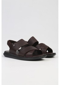 Resim Pierre Cardin Pc-5124-3892 Kahve-erkek Sandalet Kahverengi 