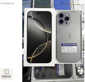 Resim Apple iPhone 16 Pro Max İkinci El TR | 512 GB | Natürel Titanyum 