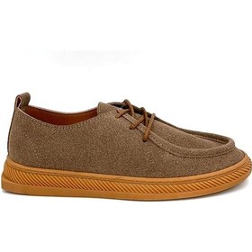 Resim Beyaz London Kuki Termo Kaymaz Taban Bağcıklı Günlük Kadın Ayakkabı Vizon VIZON 