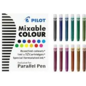 Resim Pilot Parallel Pen Kartuş 12Li Ic-P3-Ast 