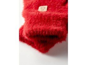 Resim Gs Store Galatasaray Kadın Yarım Parmak Peluş Eldiven K252269 