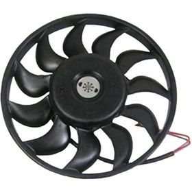Resim Audi A4 1.9 TDI ve 2.5 TDI 2001 ve Sonrası Fan Motoru Davlumbazsız (280 MM-2 FIS-11 Kanat) 