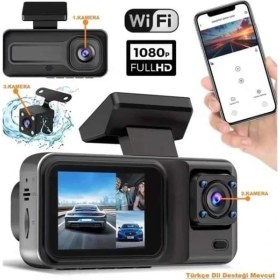 Resim Zenvia 2 Inç Araç Içi Kameralı Ekran 1080P Full Hd Kaliteli Hafıza Kart Destekli ZNV2025 