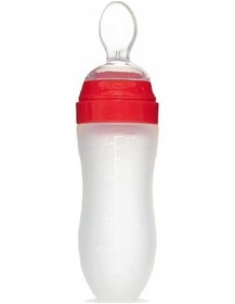 Resim Bebedor Silikon Kaşıklı Biberon 120 ML 7509 