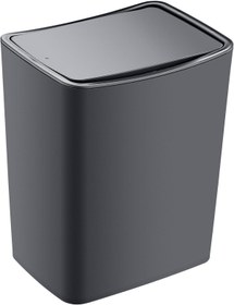 Resim KDROĞLU plamystical Touch Çöp Kovası 20 LT ANTRASİT newing 1139529 