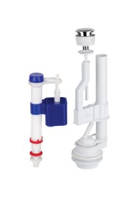 Resim Tek Basmalı Rezervuar İç Takım Pirinç S 98/11 Jet Teleskop Flatör Çok Renkli 