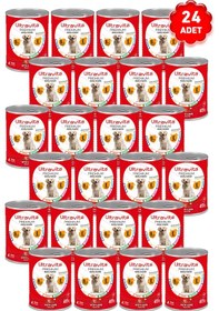 Resim Ultravita Premium Yüksek Proteinli Kuzulu Konserve Yetişkin Köpek Maması 24 x 415 G 