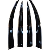 Resim Balp Opel Corsa D Kromlu Cam Rüzgarlığı 4-Lü Takım 2007-2014 Arası 