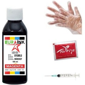 Resim Brother Dcp-130c Yazıcı Uyumlu Mürekkep Magenta 100 Ml 