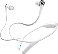 Resim Audio-Technica ATH-CKS550BTWH Solid Bass Bluetooth Kablosuz Mikrofonlu ve Kontrollü Kulak İçi Kulaklık, Beyaz 