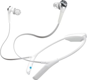 Resim Audio-Technica ATH-CKS550BTWH Solid Bass Bluetooth Kablosuz Mikrofonlu ve Kontrollü Kulak İçi Kulaklık, Beyaz 